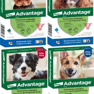 Advantage Perros - Tratamiento antipulgas en pipeta