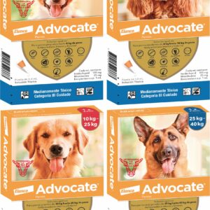Advocate Perros - antiparasitario interno y externo en pipeta