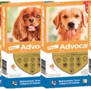 Advocate Perros - antiparasitario interno y externo en pipeta