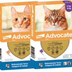 Advocate Gatos - antiparasitario interno y externo en pipeta