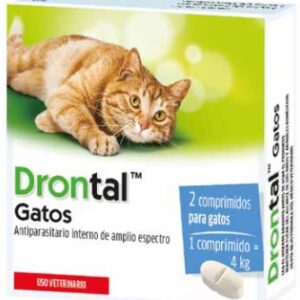 Drontal gatos antiparasitario interno de amplio espectro