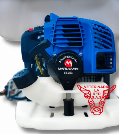 Fumigadora Maruyama MS076D japonesa de varilla tanque de 25 Litros motor 2 tiempos de 21,4 c.c. - Image 2